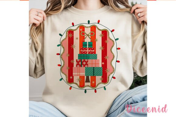 Christmas Patchwork Tree PNG Clipart for Illustrations
