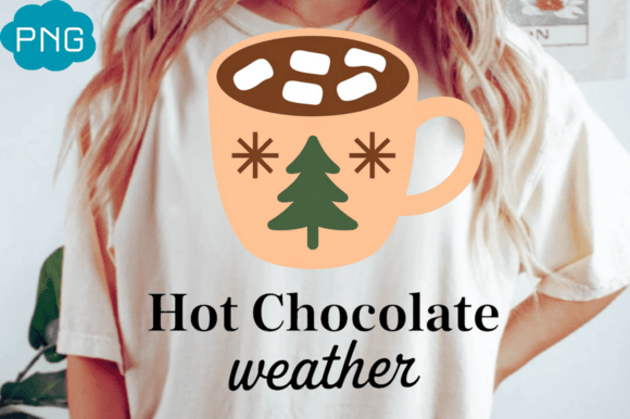 Hot Chocolate Christmas Print Illustrations Review