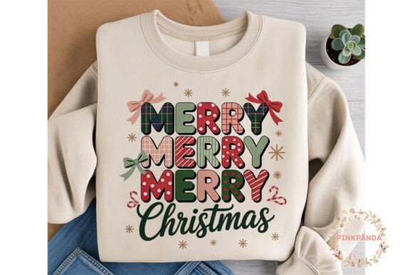MERRY Christmas Patterns PNG Clipart for Illustrations