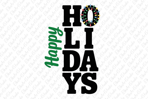 Merry Christmas Porch Sign Sublimation: Festive Illustrations