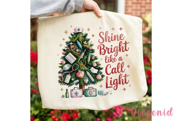 Nurse Christmas Tree Sublimation Design Review