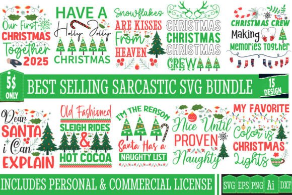 Review: Christmas Svg Bundle for T-Shirt Illustrations