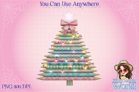 Review: Pencil Christmas Tree PNG for Embroidery