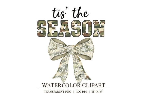 Reviewing Camo Christmas Bow Clipart PNG for Embroidery