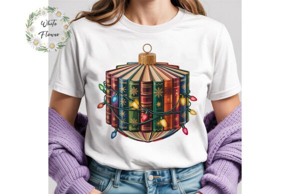 Reviewing Christmas Book Ornament PNG Clipart Illustrations
