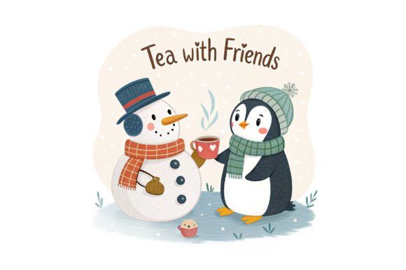 Tea with Friends Christmas PNG Review