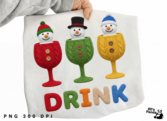 Yarn Crochet Christmas Drink PNG Review